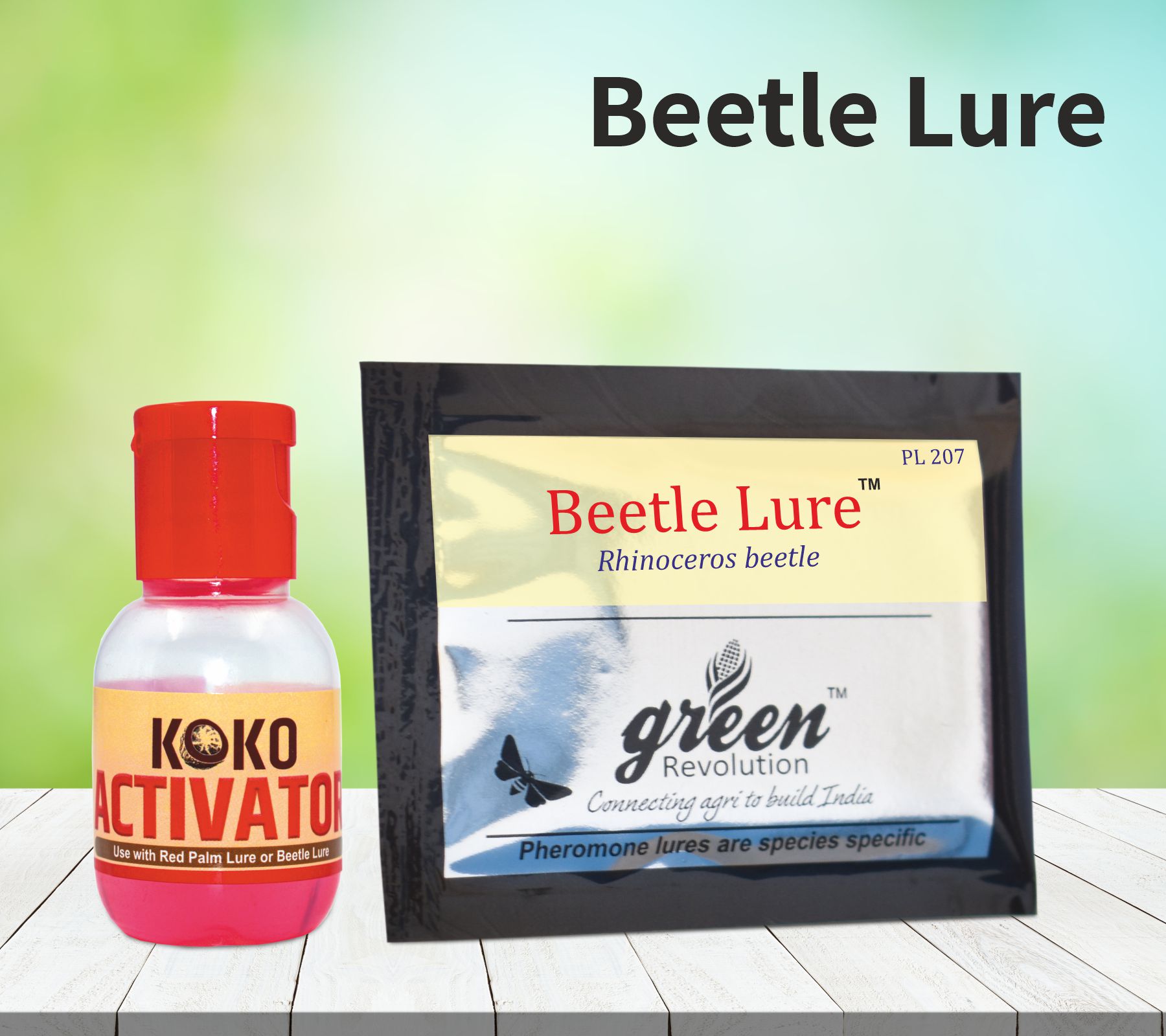 Beetle Lure Rhinoceros beetle - Pack of 10