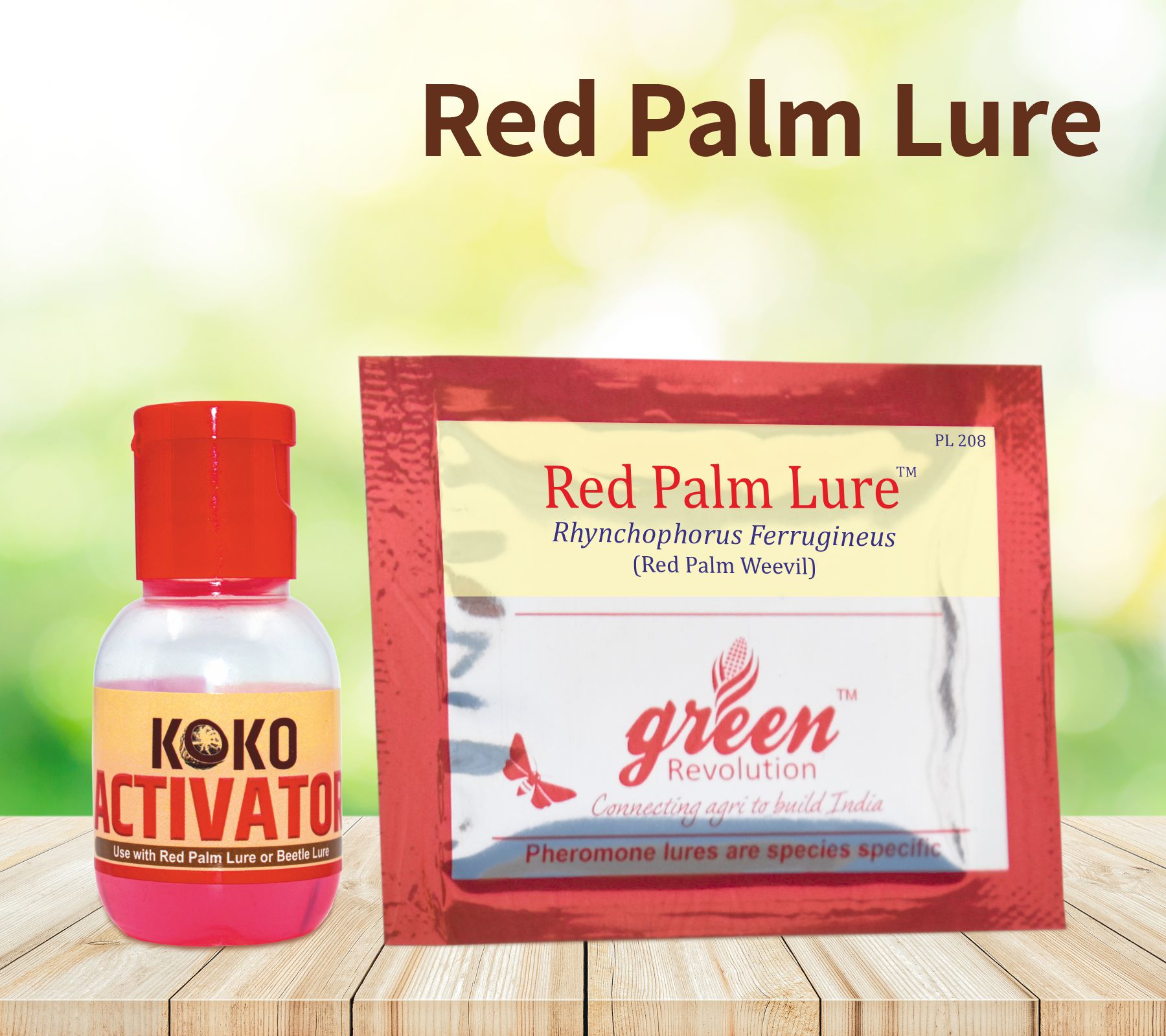 Red Palm Lure Red palm weevil - Pack of 4