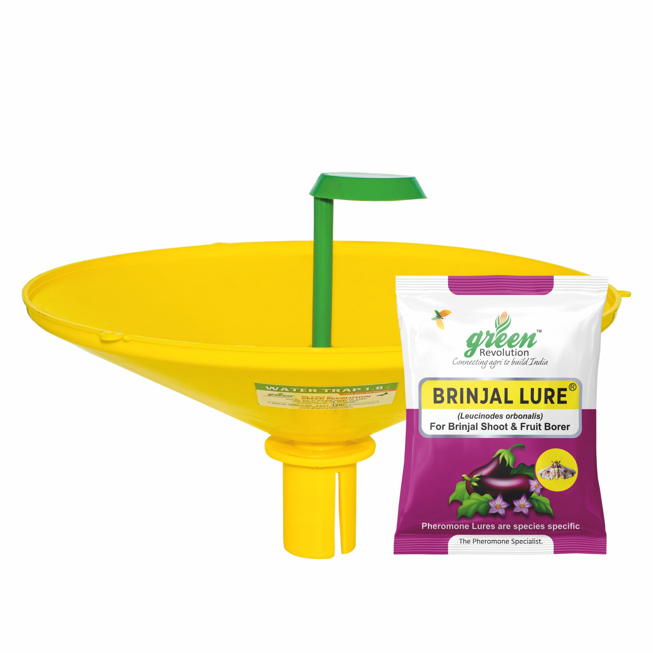 Water Trap With Brinjal Lure ( Pack of 10 )