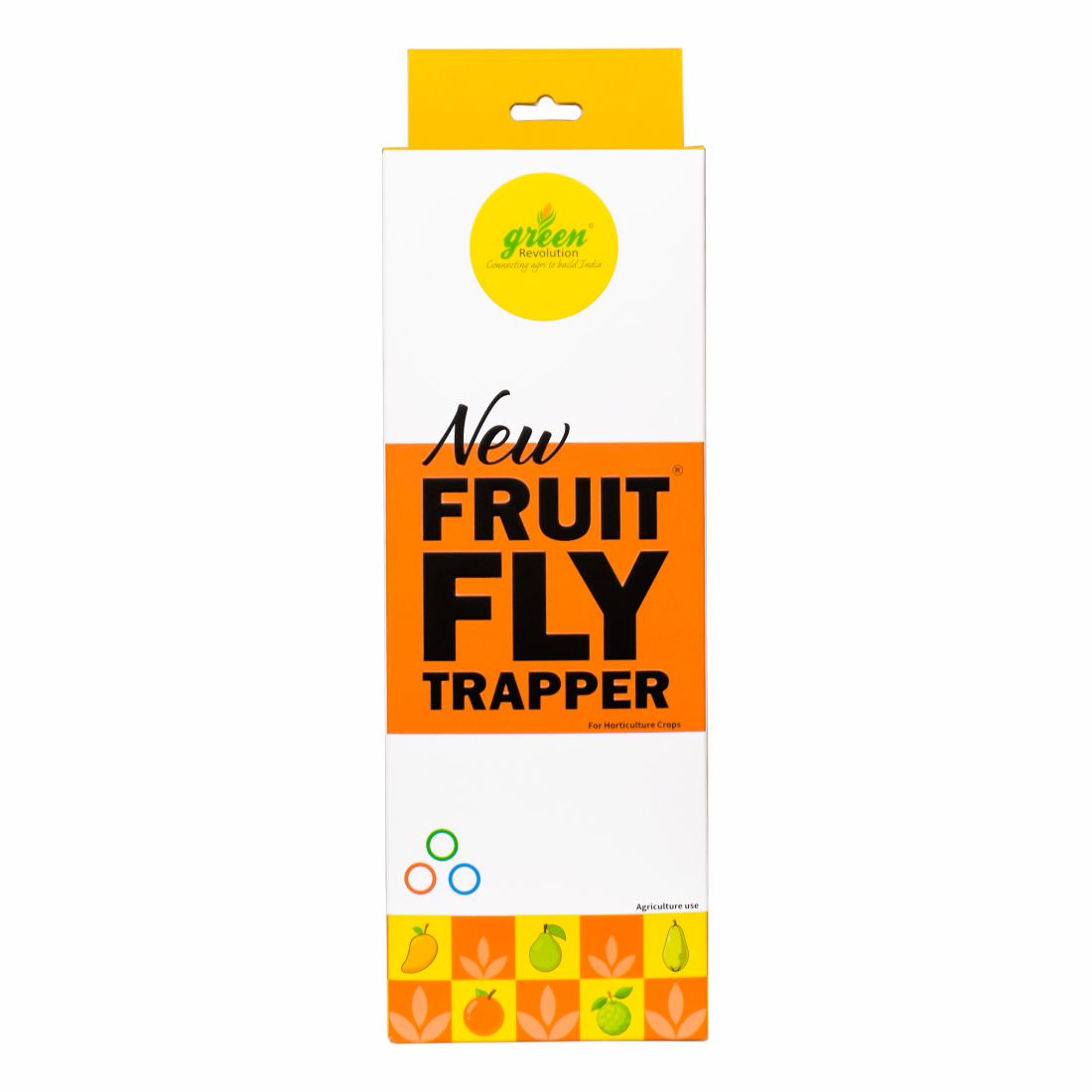 New Fruit Fly Trapper, 10 Fruit Fly Lure with 10 TRI TRAP complete set for a one-acre